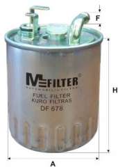 Filtr paliwa MFILTER DF 678
