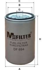 Filtr paliwa MFILTER DF 694