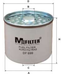 Filtr paliwa MFILTER DF 699