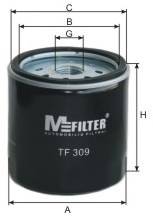 Filtr oleju MFILTER TF 309