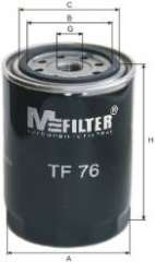 Filtr oleju MFILTER TF 76