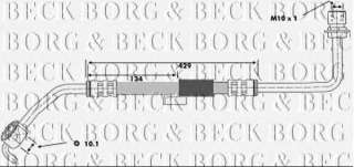 Przewód hamulcowy elastyczny BORG & BECK BBH6178