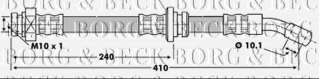 Przewód hamulcowy elastyczny BORG & BECK BBH6877