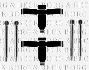 Zestaw montażowy klocków hamulcowych BORG & BECK BBK1000