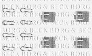 Zestaw montażowy klocków hamulcowych BORG & BECK BBK1001