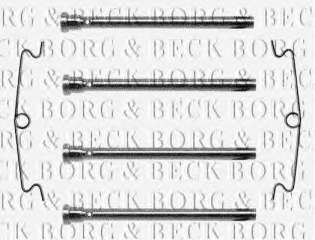 Zestaw montażowy klocków hamulcowych BORG & BECK BBK1023