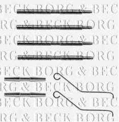Zestaw montażowy klocków hamulcowych BORG & BECK BBK1031