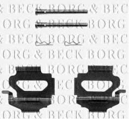 Zestaw montażowy klocków hamulcowych BORG & BECK BBK1032