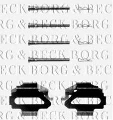 Zestaw montażowy klocków hamulcowych BORG & BECK BBK1037