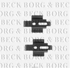Zestaw montażowy klocków hamulcowych BORG & BECK BBK1043