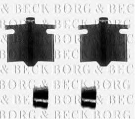Zestaw montażowy klocków hamulcowych BORG & BECK BBK1046