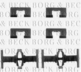 Zestaw montażowy klocków hamulcowych BORG & BECK BBK1053