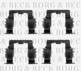 Zestaw montażowy klocków hamulcowych BORG & BECK BBK1057