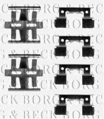 Zestaw montażowy klocków hamulcowych BORG & BECK BBK1059