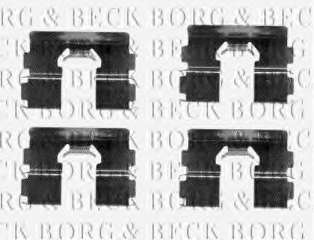 Zestaw montażowy klocków hamulcowych BORG & BECK BBK1061