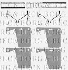 Zestaw montażowy klocków hamulcowych BORG & BECK BBK1064