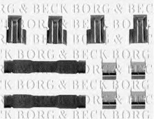 Zestaw montażowy klocków hamulcowych BORG & BECK BBK1094