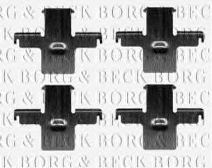 Zestaw montażowy klocków hamulcowych BORG & BECK BBK1116