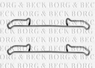 Zestaw montażowy klocków hamulcowych BORG & BECK BBK1137
