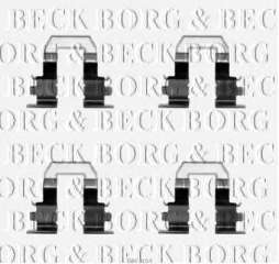 Zestaw montażowy klocków hamulcowych BORG & BECK BBK1164