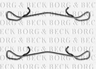 Zestaw montażowy klocków hamulcowych BORG & BECK BBK1170