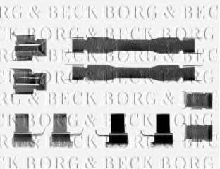 Zestaw montażowy klocków hamulcowych BORG & BECK BBK1174
