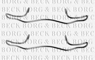 Zestaw montażowy klocków hamulcowych BORG & BECK BBK1180