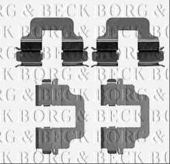 Zestaw montażowy klocków hamulcowych BORG & BECK BBK1211