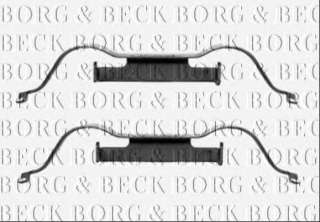 Zestaw montażowy klocków hamulcowych BORG & BECK BBK1288