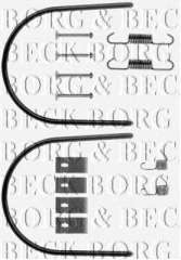 Zestaw montażowy klocków hamulcowych BORG & BECK BBK6012