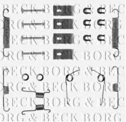 Zestaw montażowy klocków hamulcowych BORG & BECK BBK6013