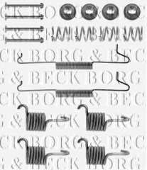 Zestaw montażowy klocków hamulcowych BORG & BECK BBK6124