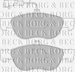 Klocki hamulcowe kpl. BORG & BECK BBP1452
