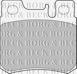 Klocki hamulcowe kpl. BORG & BECK BBP1533
