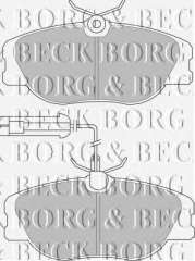 Klocki hamulcowe kpl. BORG & BECK BBP1567