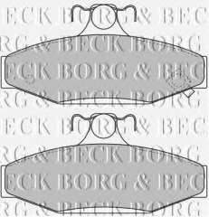Klocki hamulcowe kpl. BORG & BECK BBP1650