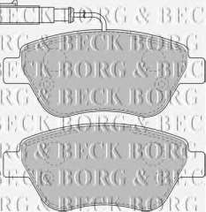 Klocki hamulcowe kpl. BORG & BECK BBP1716
