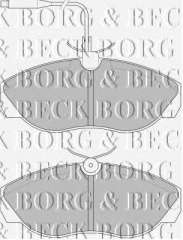Klocki hamulcowe kpl. BORG & BECK BBP1719