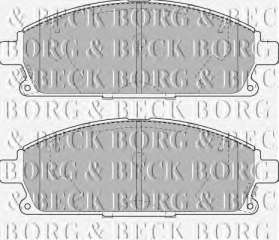 Klocki hamulcowe kpl. BORG & BECK BBP1820