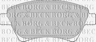Klocki hamulcowe kpl. BORG & BECK BBP1821