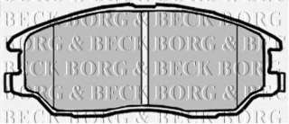 Klocki hamulcowe kpl. BORG & BECK BBP1912