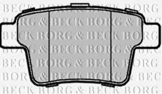 Klocki hamulcowe kpl. BORG & BECK BBP1933