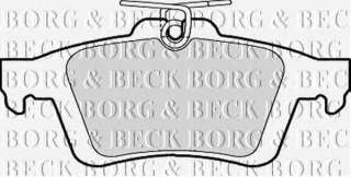 Klocki hamulcowe kpl. BORG & BECK BBP1943