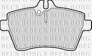 Klocki hamulcowe kpl. BORG & BECK BBP1950