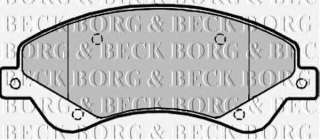 Klocki hamulcowe kpl. BORG & BECK BBP1965