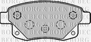 Klocki hamulcowe kpl. BORG & BECK BBP1966