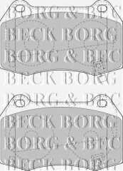 Klocki hamulcowe kpl. BORG & BECK BBP1971