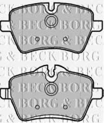 Klocki hamulcowe kpl. BORG & BECK BBP1988