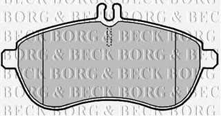 Klocki hamulcowe kpl. BORG & BECK BBP2008