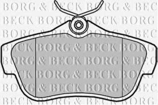Klocki hamulcowe kpl. BORG & BECK BBP2043